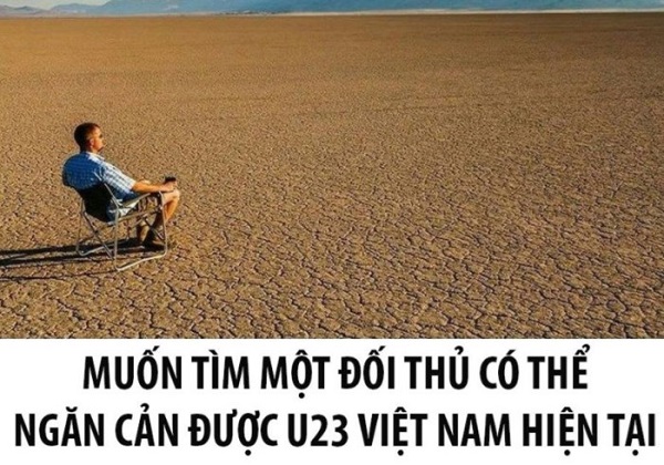 Giới trẻ rần rần chế ảnh thách thức U23 Uzbekistan